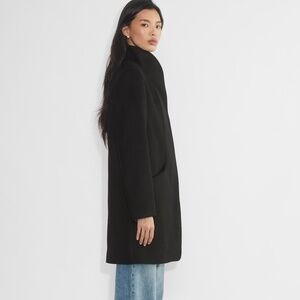 Aritzia Cocoon Coat - Black - S